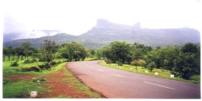 Nane Ghat as seen from the highway