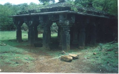 An ancient atop rajmachi